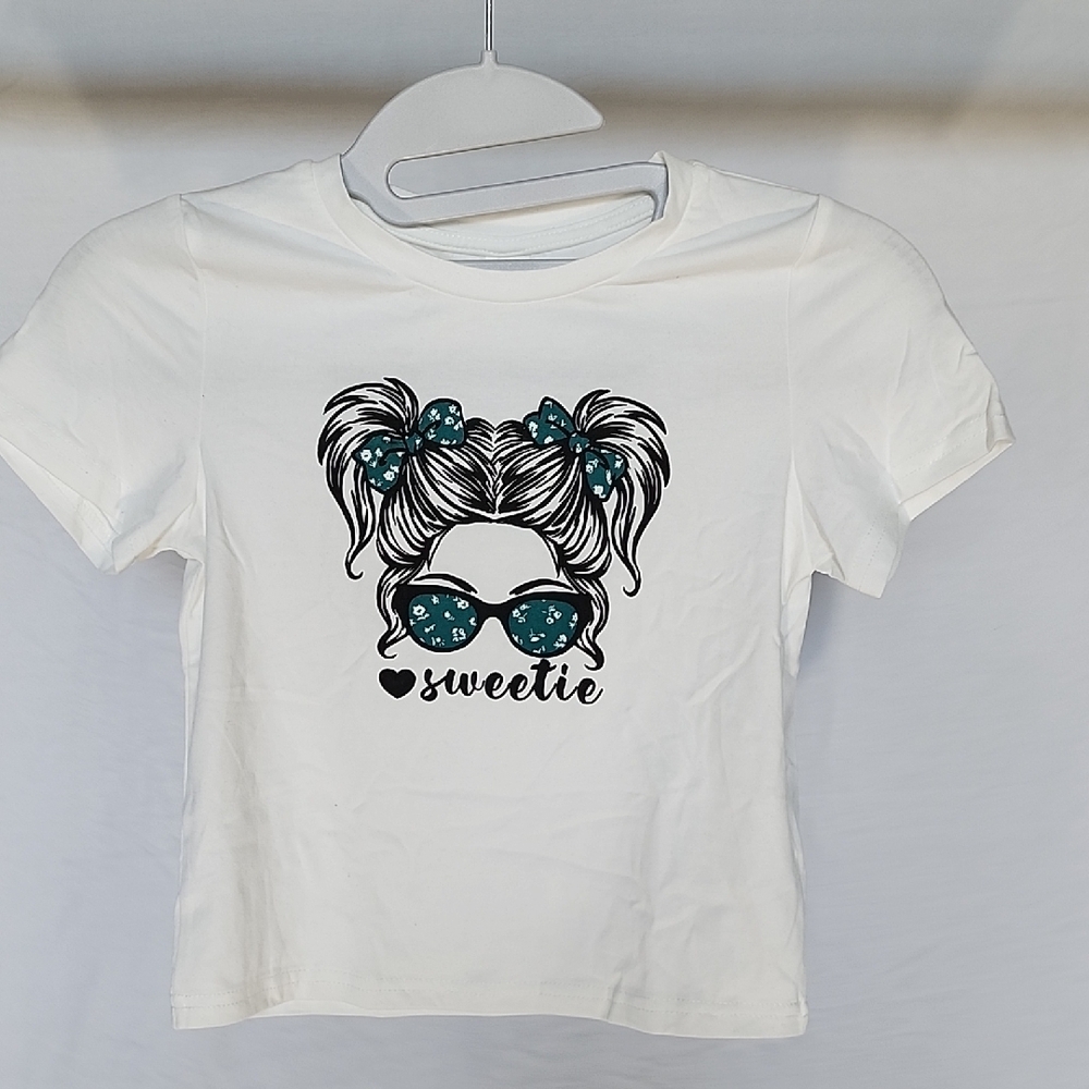 SHEIN White and Teal Sweetie Set - Picture 3 of 6